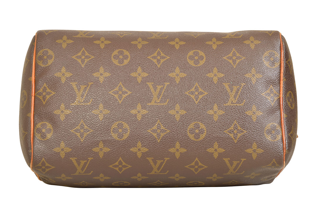 Louis Vuitton Small Monogram Speedy 25 Boston Bag Leather ref