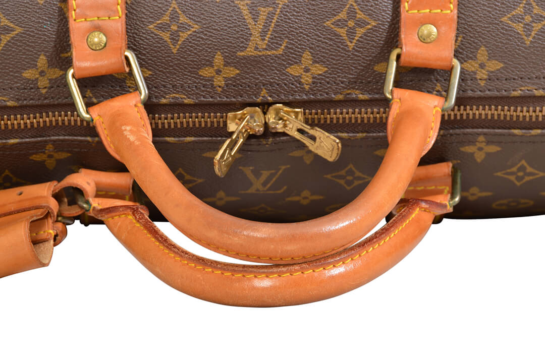 Brown Louis Vuitton Monogram Keepall 60 Travel Bag – Designer Revival